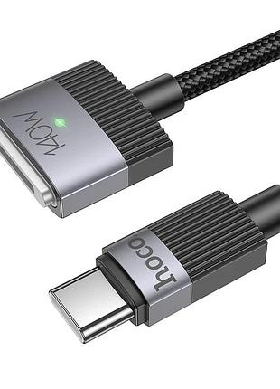 Кабель hoco u141 magnetic charging cable type-c to mag3 black