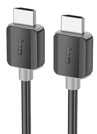 Кабель hoco us08 hdtv 2.0 male-to-male 4k hd data cable(l=2m) black
