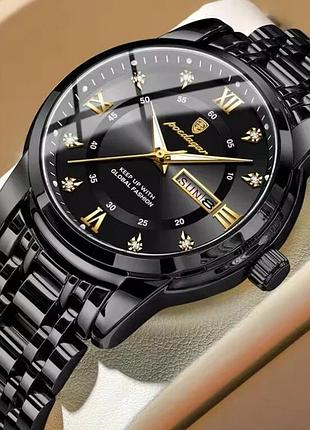 Наручний годинник poedagar unique men black