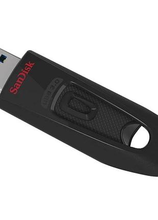 Флеш-накопичувач sandisk usb 3.0 ultra 256gb (130mb/s) black