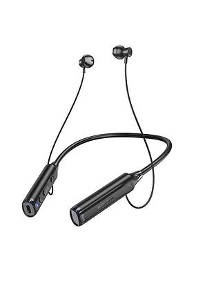 Бездротові спортивні навушники borofone be64 perfect neckband bt earphones black