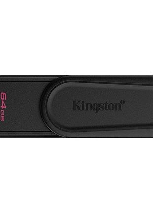 Флеш-накопичувач kingston usb 3.2 dt exodia s 64gb black