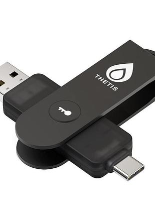 Ключ безпеки fido2 з комплексним pin-кодом [pinplex] thetis pro