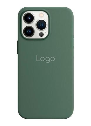 Чохол silicone case with magsafe для iphone 13 pro eucaliptus
