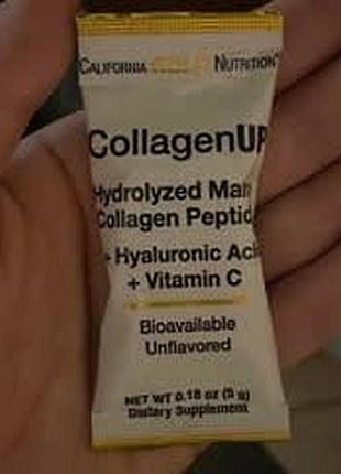 Пробник морского коллагена california gold nutrition collagenup 5 г
