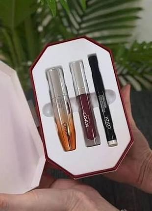 Набір для макіяжу kiko milano snow-kissed holiday timeless look