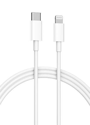 Кабель mi type-c to lightning cable 1m