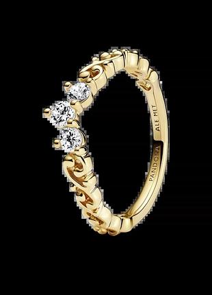 Каблучка pandora королівська тіара з ажурними завитками 162232c01
