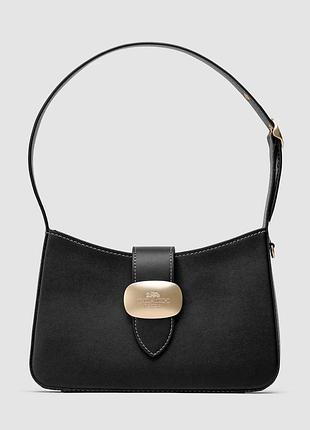 💎 coach eliza shoulder bag in black