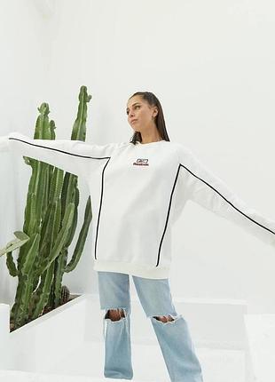Свитшот reebok белый