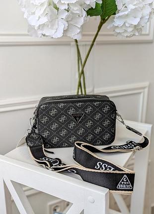 Сумка женская guess черный гесс кросс-боди через плечо