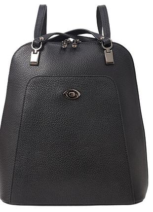 Сумка женская кожаная desisan 3132-011 черный флотар