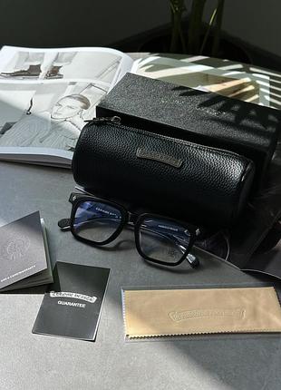 😎 chrome hearts clear/black ambidixtrous 50702857 53/21/151