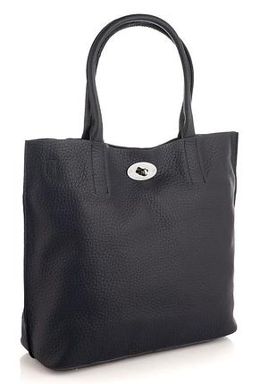 Сумка жіноча шкіряна giorgio ferretti gf2019973-315 синя