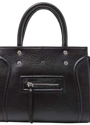 Сумка жіноча шкіряна giorgio ferretti gf2018111-1 чорна
