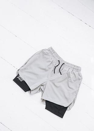 Шорти nike сірі