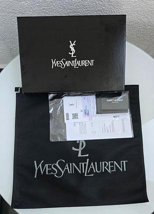 Фірмове паковання yves saint-laurent, паковання на подарунок. подарункова брендова упаковка ів сен-лоран