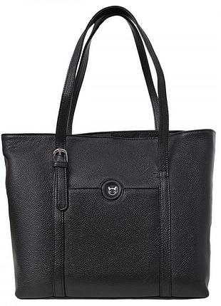 Сумка жіноча шкіряна giorgio ferretti gf2019808-1 чорна