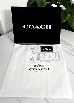 Фірмове паковання coach, паковання на подарунок. подарункове брендове паковання коу