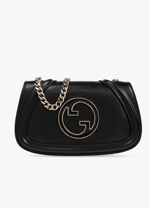 Blondie small shoulder bag black