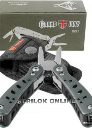 Мультитул походный grand way 59037(13 в1)