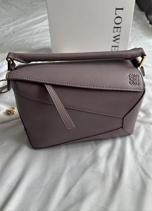 Loewe small puzzle lilac