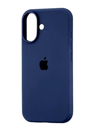 Чохол силіконовий full cover для iphone 17 захист камери з посиленими кутами cobalt blue