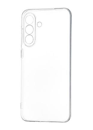 Чохол силіконовий silicone case ws для samsung a56 прозорий із захистом камери