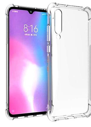 Чохол силіконовий shockproof для xiaomi redmi note 7/note 7 pro прозорий із захистом камери