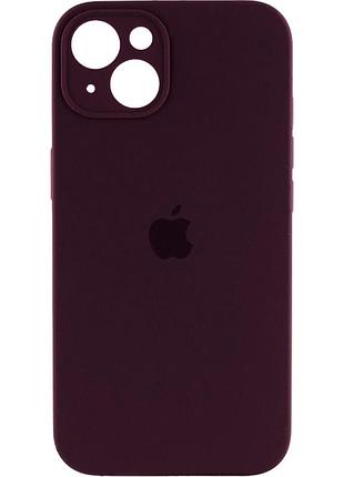 Чохол силіконовий square protected для iphone 13 захист камери фіолетовий