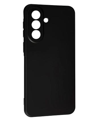 Чехол силиконовый graphite protected для samsung galaxy a57 черный защита камеры противоударный