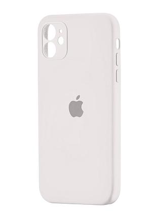 Чохол силіконовий square protected camera для iphone 11 rock ash сірий із захистом камери