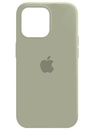 Чохол силіконовий full cover для iphone 13 pro сірий із захистом камери та посиленими кутами