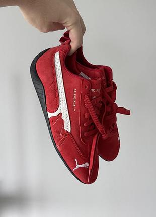 X balenciaga speedcat red 📦