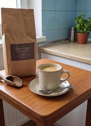 Кава мелена ethiopian coffee djimmah 100% арабіка, 1 кг