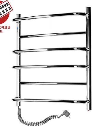 Сушарка для рушників електро navin омега 53*60 україна ліва (неірж.сталь)