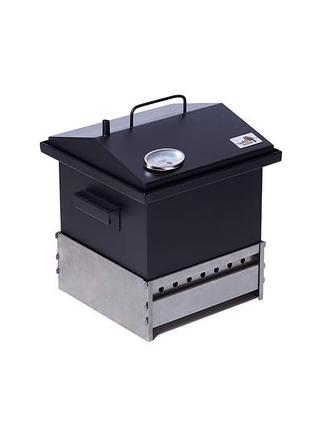 Коптильня smokehouse s thermo з термометром і підставкою