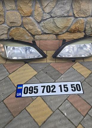 Фары передние в сборе opel astra g, опель астра 2 24439602 24439601