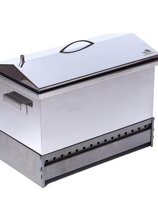 Коптильня smokehouse l deluxe з підставкою