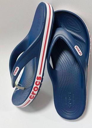 Crocs bayaband flip, вьетнамки crocs