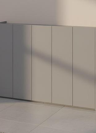 Тумба для обуви doros кассель серый 5 дсп 159х40х110 (41516227)