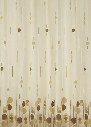 Штора для ванной polkadot tropik турция 180*200 см