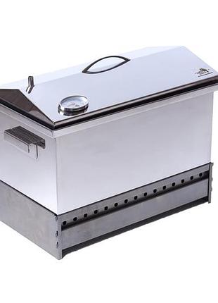 Коптильня smoke house l deluxe з термометром і підставкою