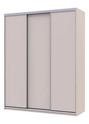 Шкаф-купе doros сити лайт кашемир 3 дсп 180х60х225 (80736365)