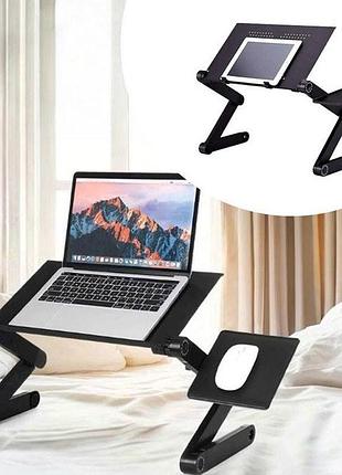 Столик для ноутбуков laptop table t8, подставка для ноутбука с блоком охлаждения столик ноут ea-31 top shop ua_