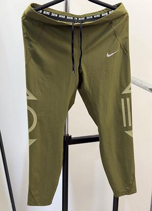 Спортивні укорочені лосіни nike dri fit xl