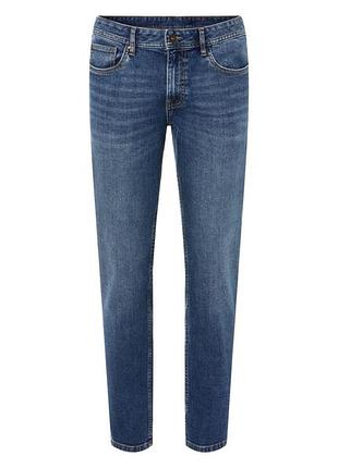 Джинсы slim fit приталенного кроя для мужчины livergy slim fit 463123 54(l) синий