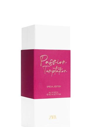Парфумована вода для жінок zara passion temptation 80 ml