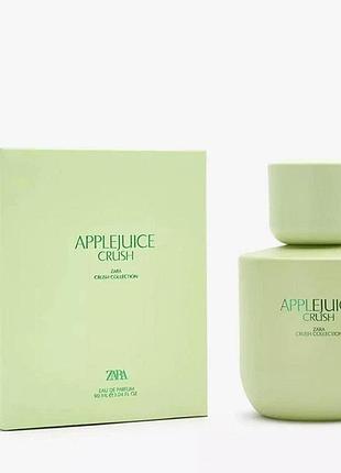 Туалетна вода для жінок zara apple juice crush 90 ml (індивідуальне упакування)