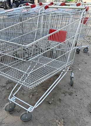 Торгові візки бв 210 л, візки для складів, вантажні візки, купівельні візки бу, візок бу